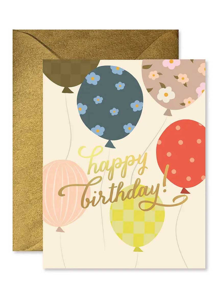 Balloon Release Birthday Card