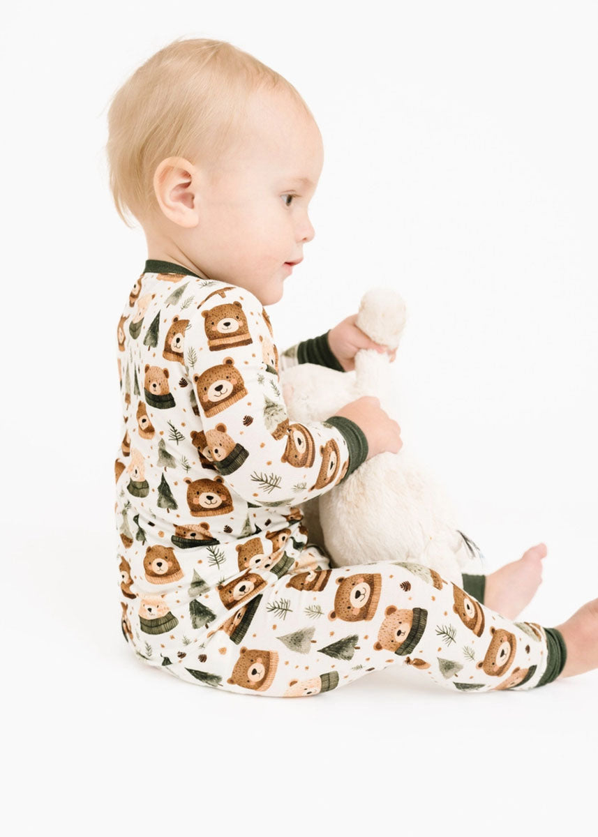 Bamboo Two-Piece Jammies Set - Winter Bears