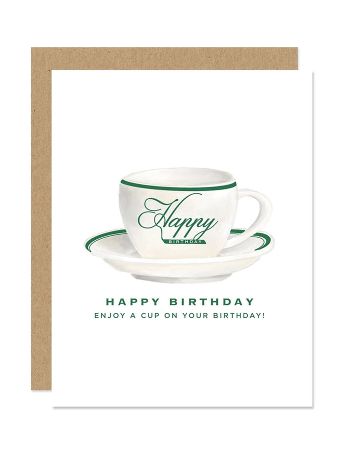 Ralph's Coffee Cup Birthday Card