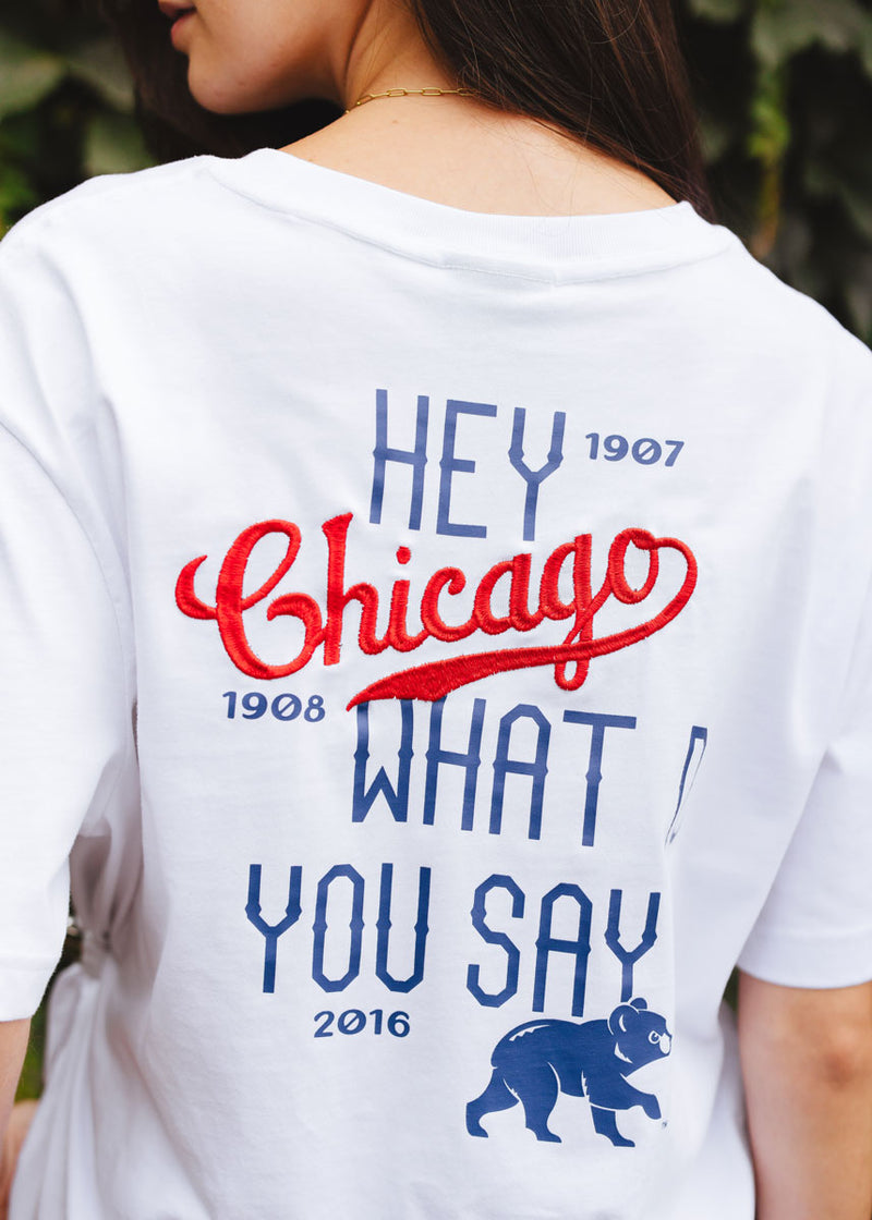 Hey Chicago Oversized Tee