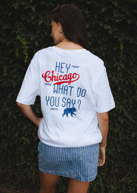 Hey Chicago Oversized Tee