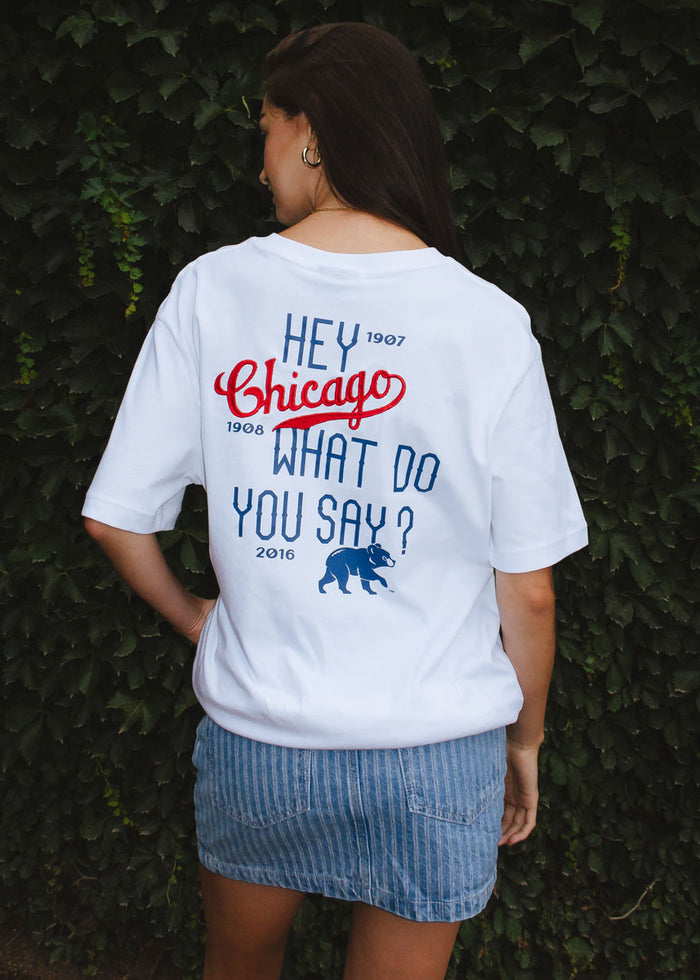 Hey Chicago Oversized Tee