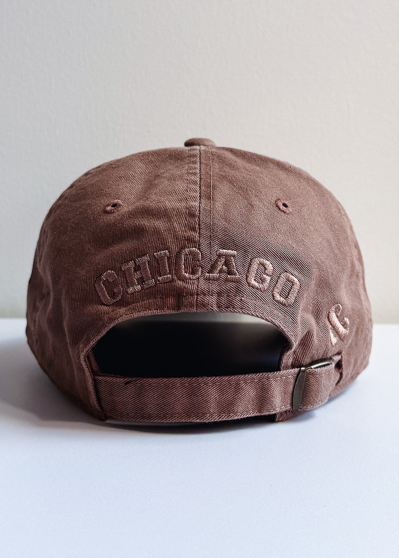 C Is For Chicago Dad Hat - Espresso