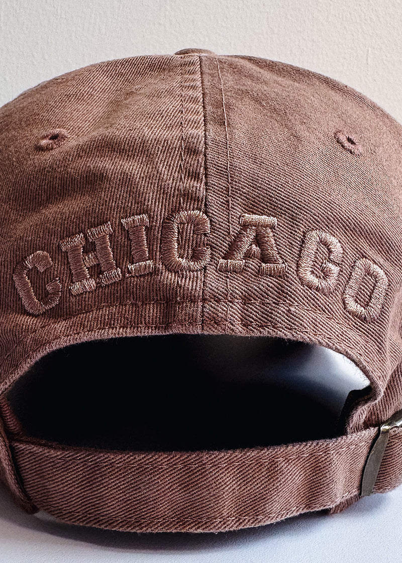 C Is For Chicago Dad Hat - Espresso