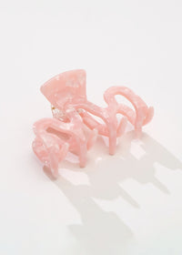 Saltwater Pink Claw Clips