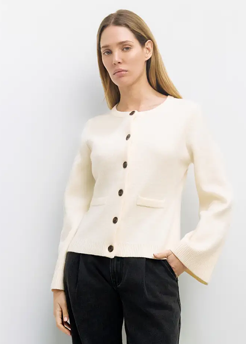 The Tyler Cardigan - Cream
