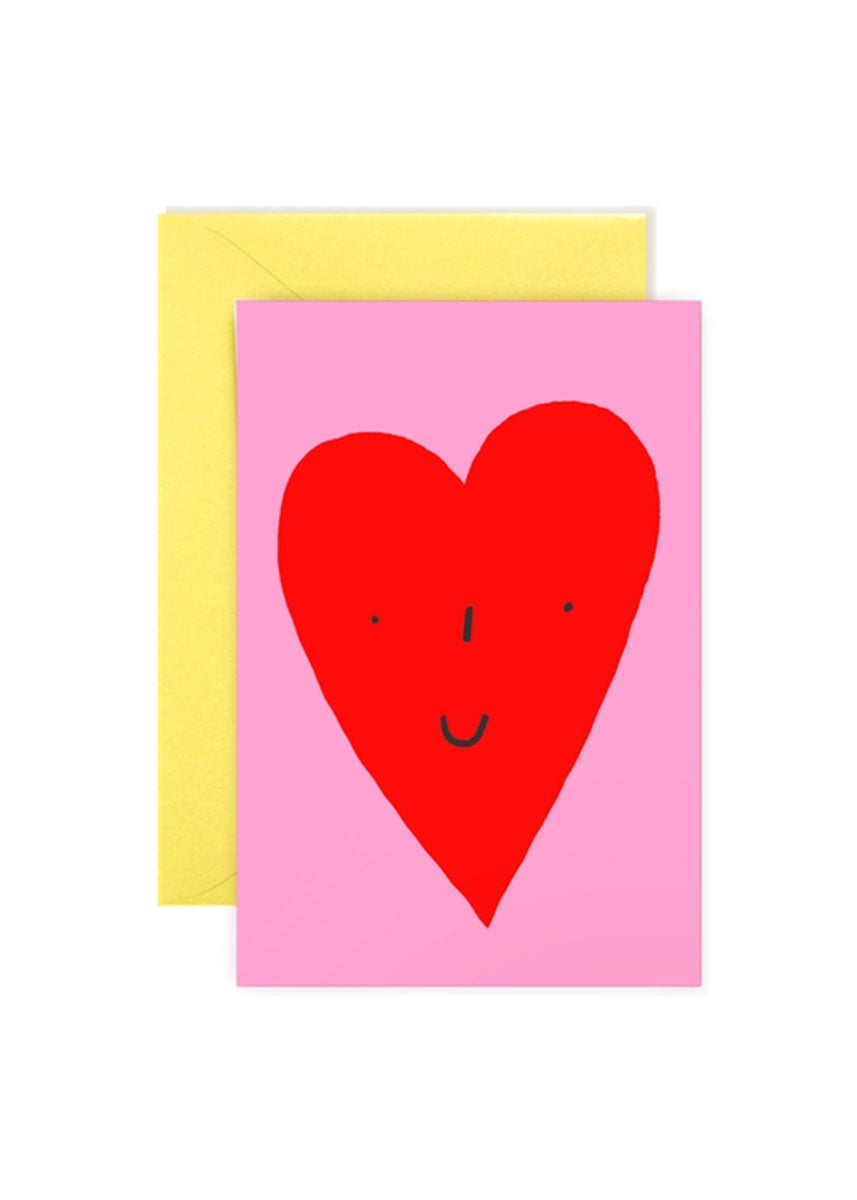 Smiley Heart Mini Card