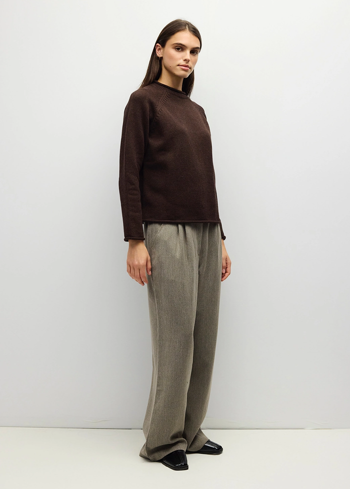The Julia Sweater - Brown