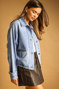 Billie Jacket - Washed Denim