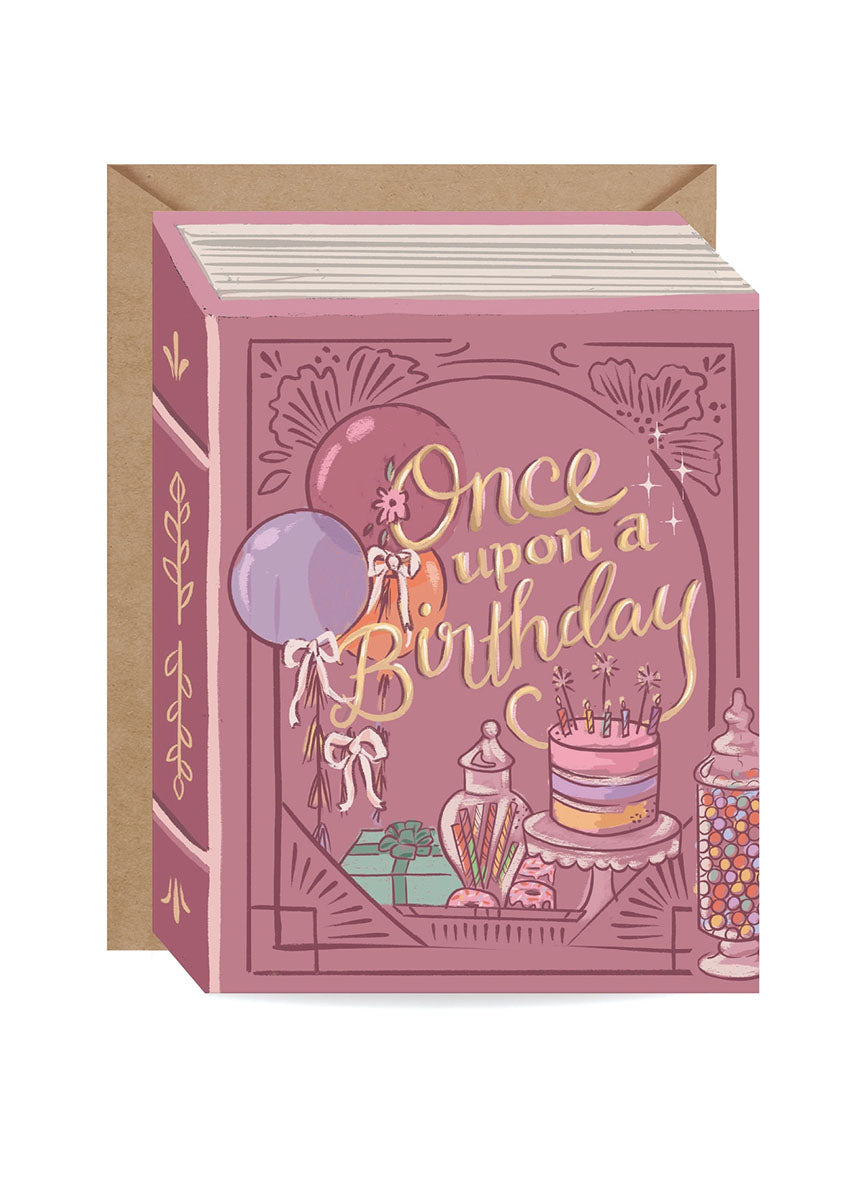 Once Upon A Birthday Card