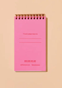 Farfalle Spiral Notebook