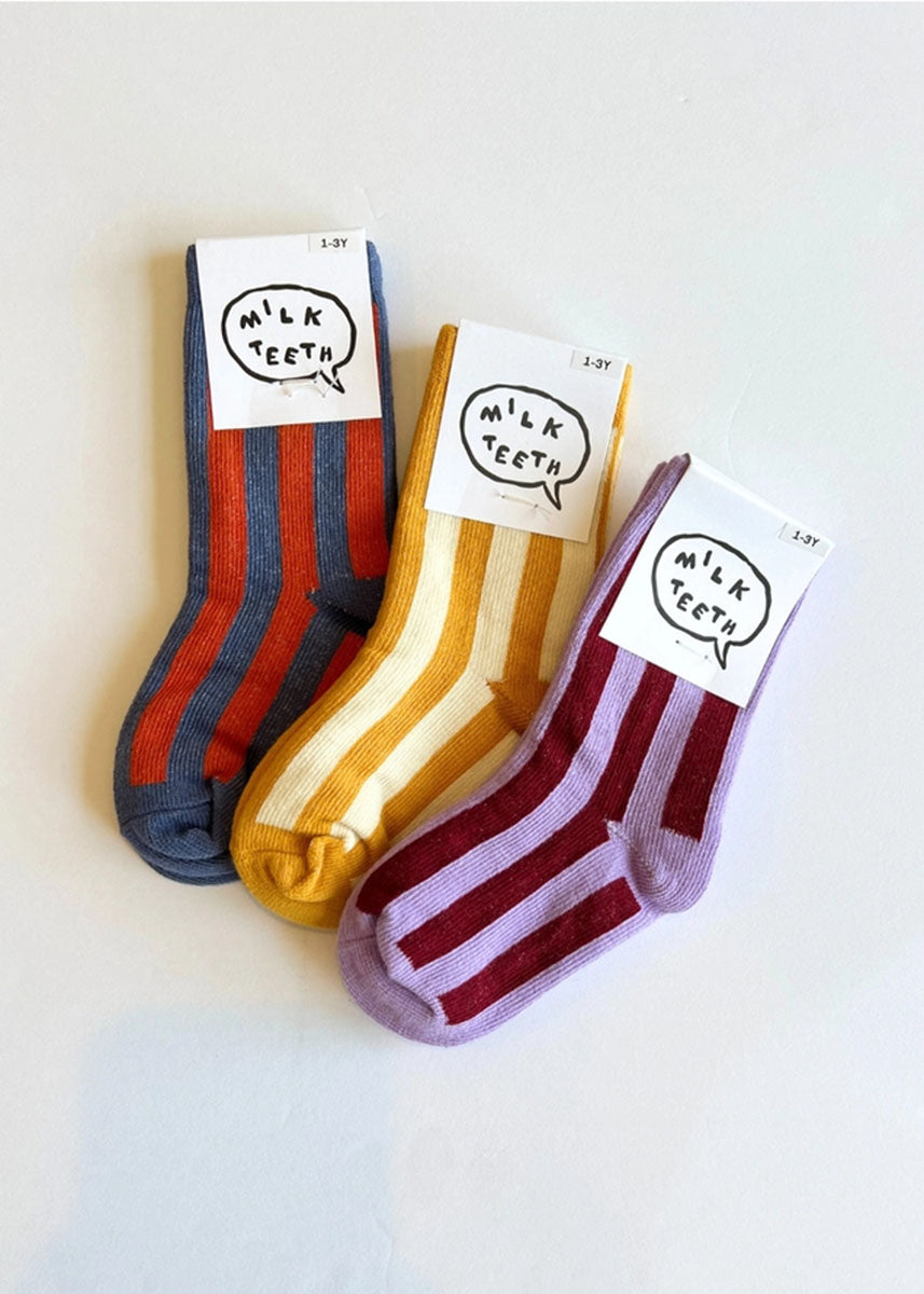Stripe Socks - Marigold