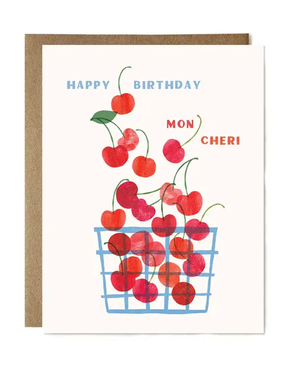 Birthday Cherries Card