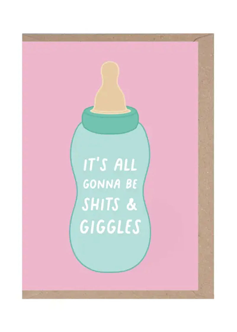 Shits & Giggles New Baby Card