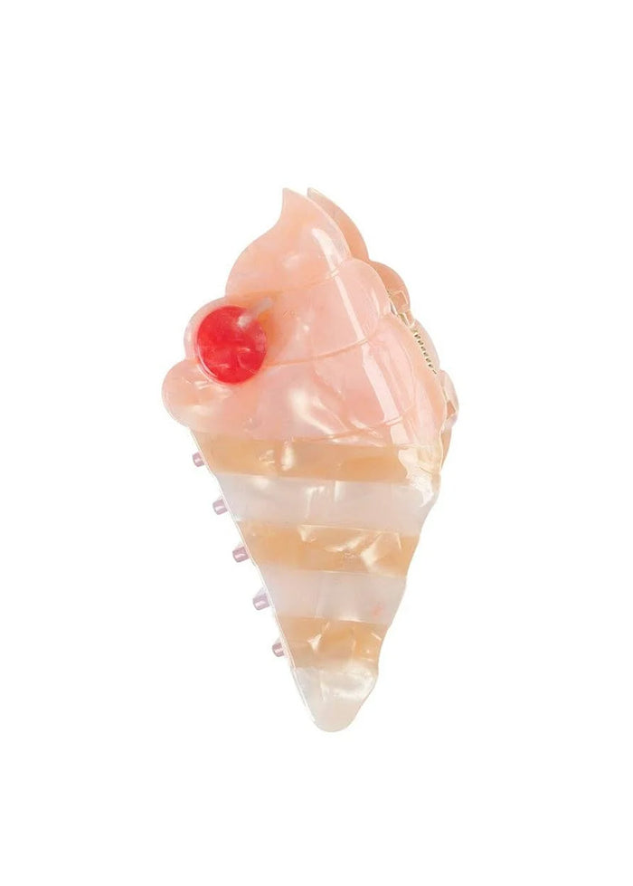 Very Cherry Ice Cream Claw Clip