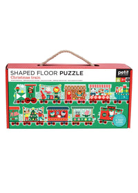 Christmas Train Shaped Floor Puzzle