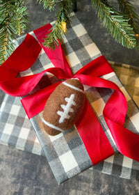 Football Felt Ornament