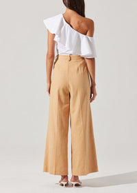 Felixa Ruffle Top - White