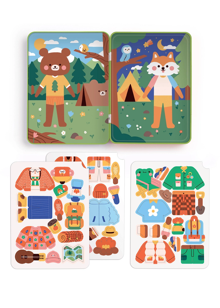 Happy Camper Magnetic Play Set