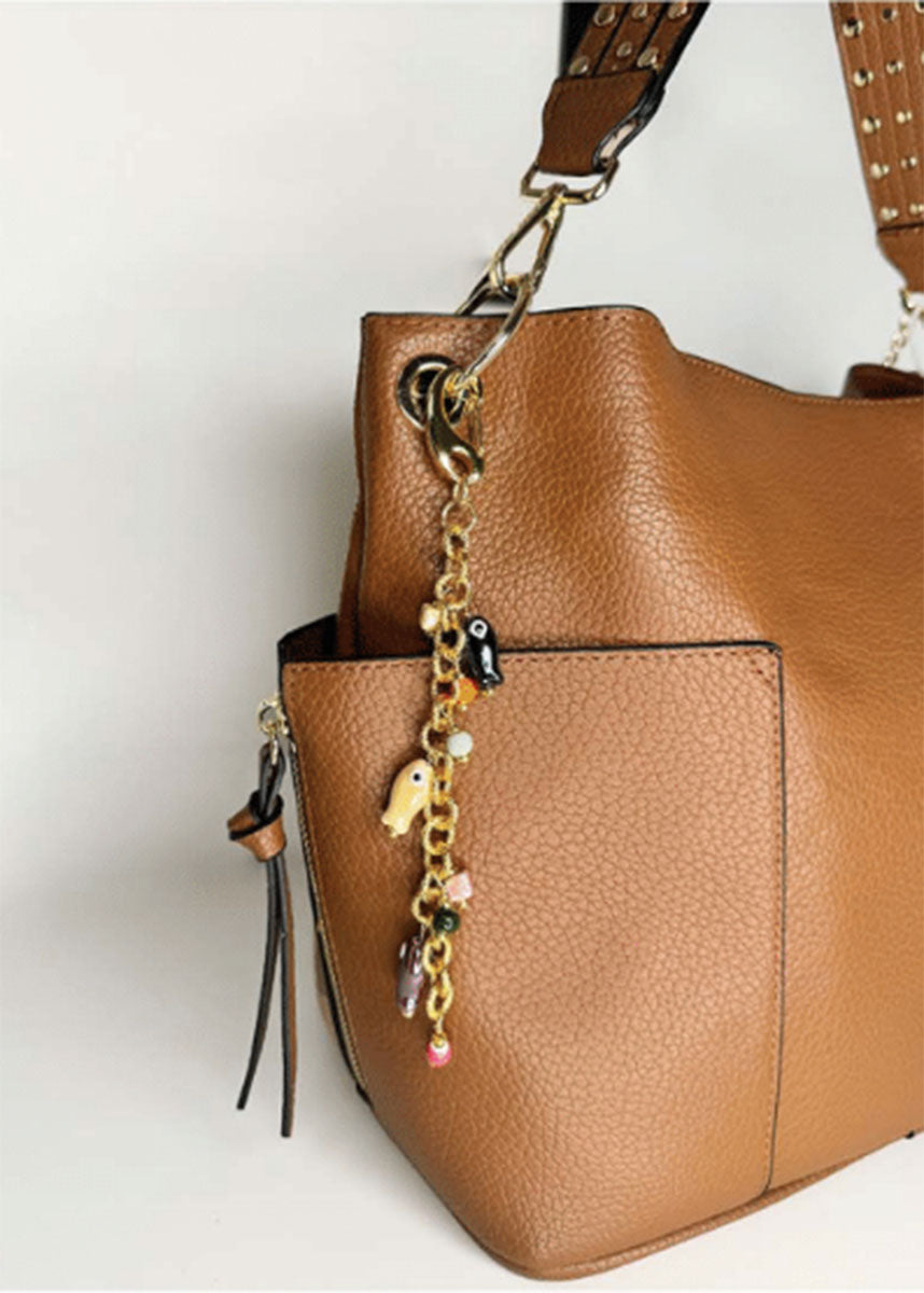 Ocean Eyes Ceramic Bag Charm