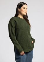 Flora Sweater - Heather Fern