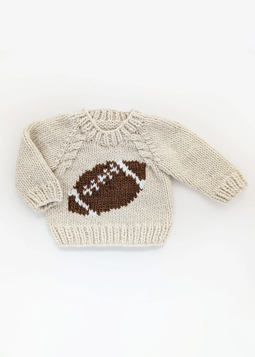 Football Crew Neck Sweater