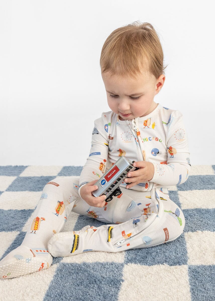 Chicago Field Trip Footie – Alice & Wonder