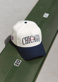 Chicago Cubs Forever Two-Tone Puff Hat - Navy