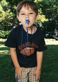 It's All Fun & Games Toddler Tee - Navy