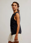 Aimee Denim Vest - Black