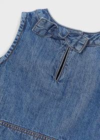 Ellie Denim Top - Dark