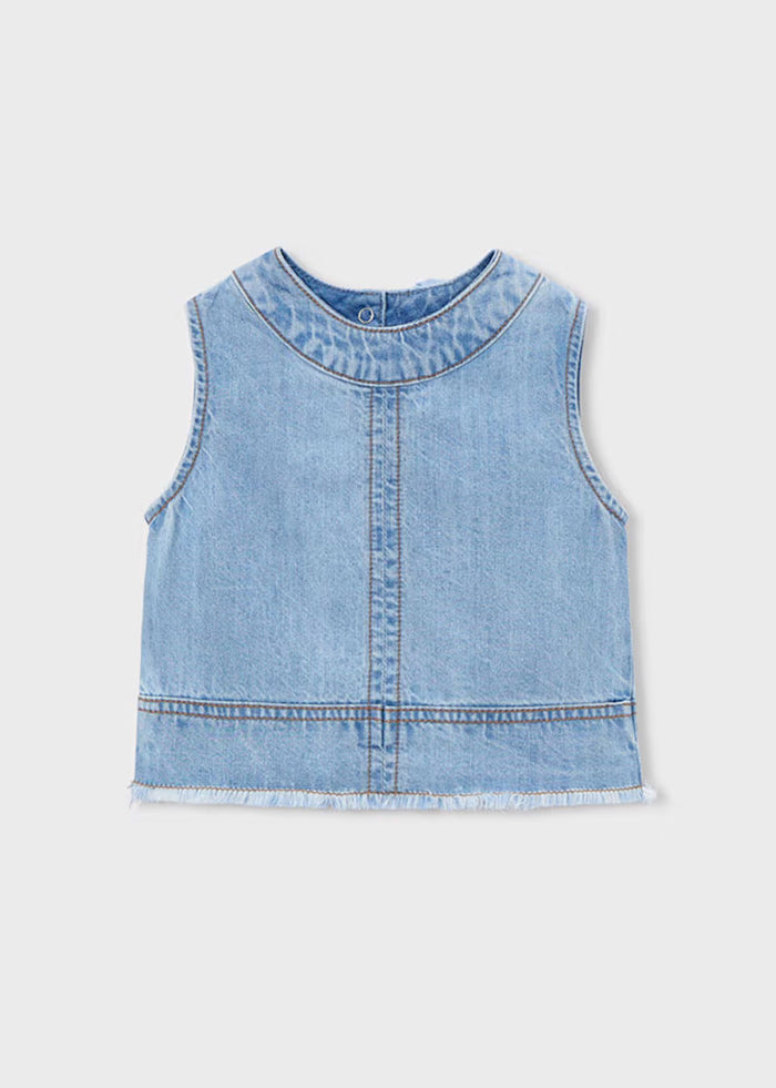Ellie Denim Top - Light