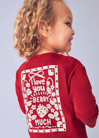 Emma Berry Long Sleeve Tee - Red