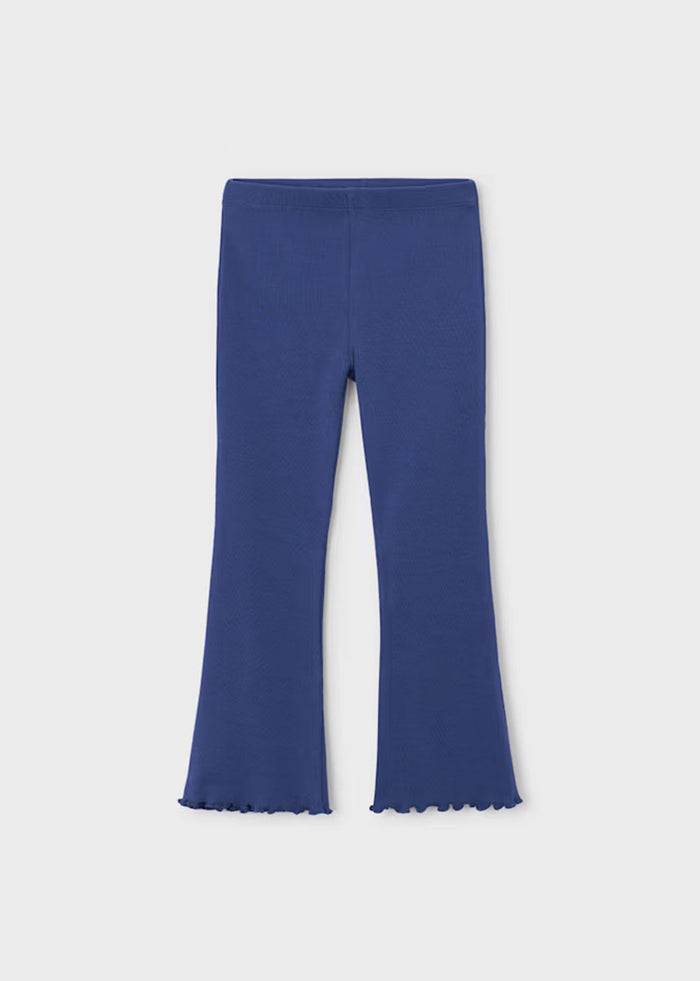 Loren Ribbed Flare Leggings - Porcelain