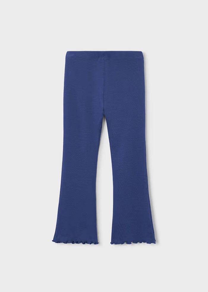 Loren Ribbed Flare Leggings - Porcelain