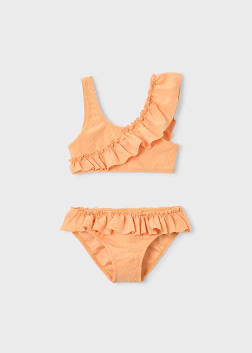Sunny Ruffle Bikini Set - Pumpkin