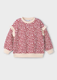 Lettie Ruffle Sleeve Pullover - Almond