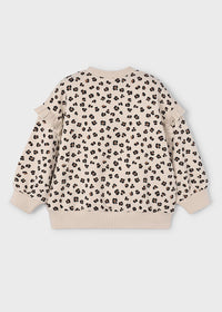 Lettie Ruffle Sleeve Pullover - Sand