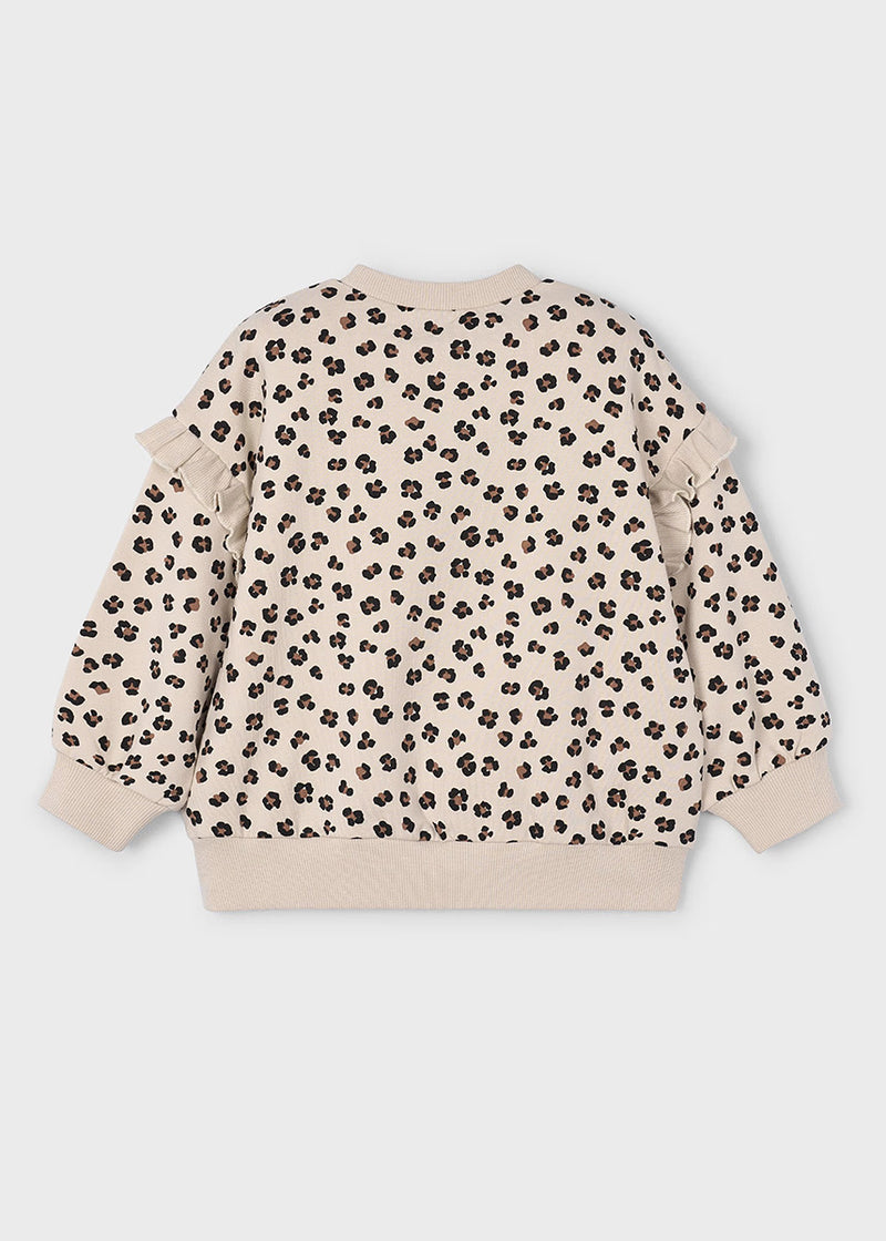 Lettie Ruffle Sleeve Pullover - Sand