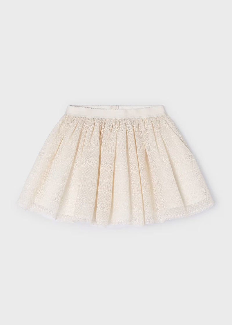 Betsy Sparkle Tulle Skirt - Almond