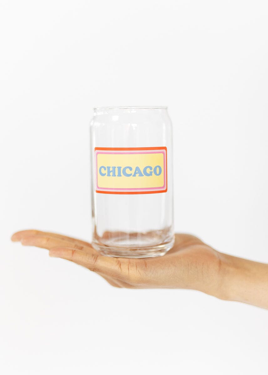 Chicago Vintage Beer Glass - 16 oz