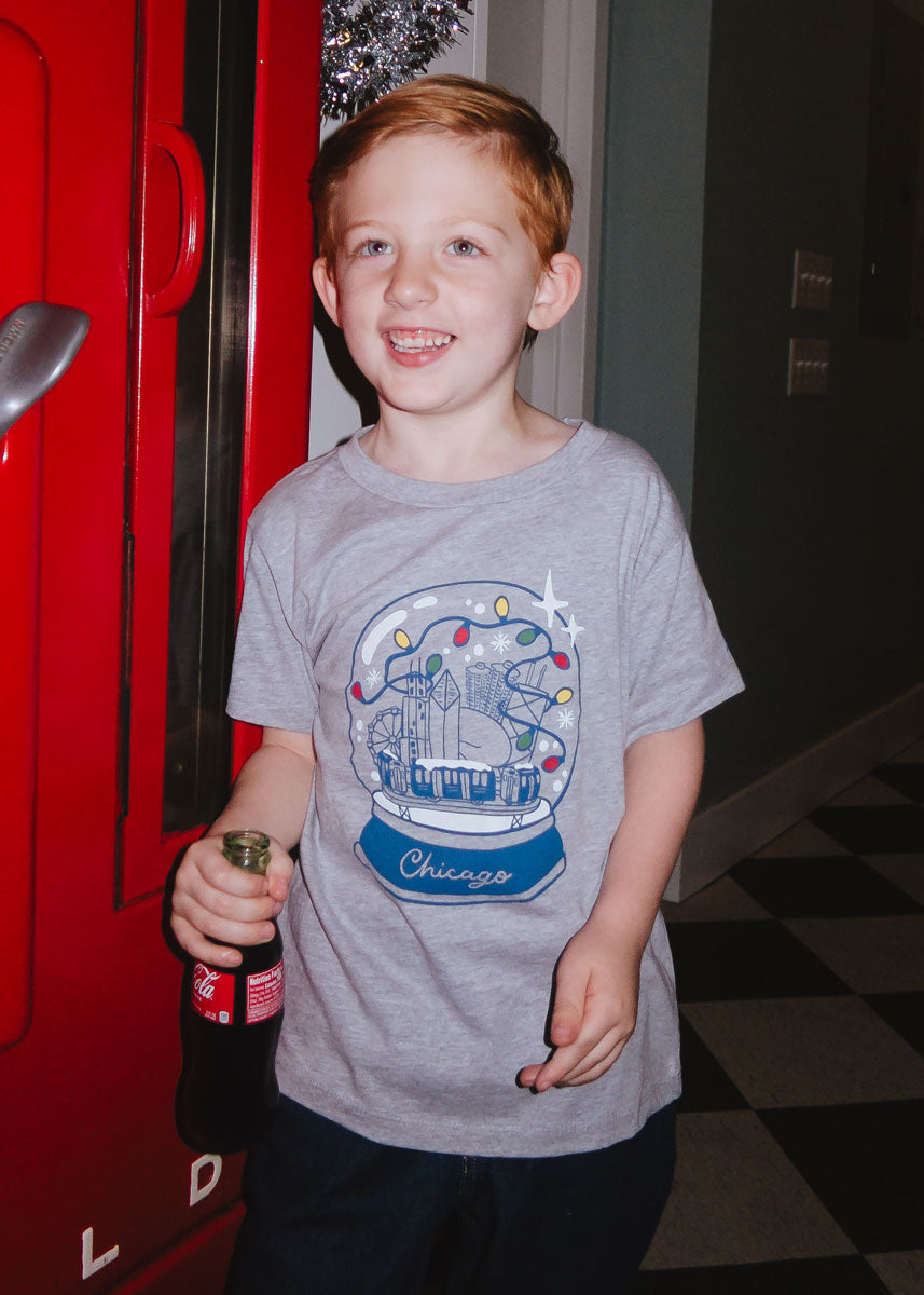 Chicago Snow Globe Toddler Tee