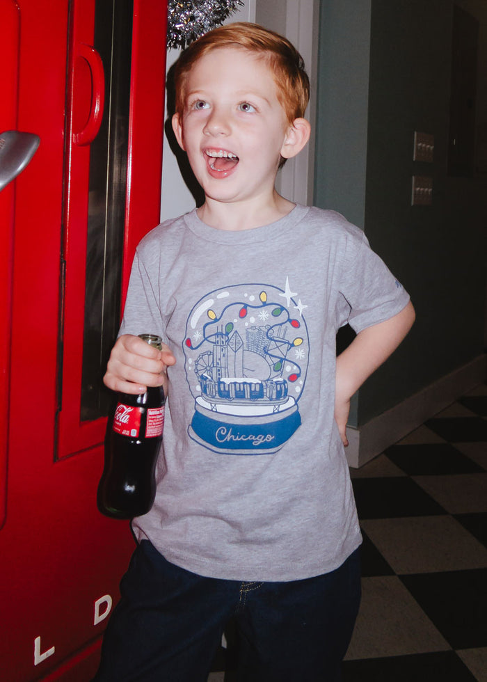Chicago Snow Globe Toddler Tee