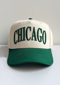 Chicago Puff Baseball Cap - Green