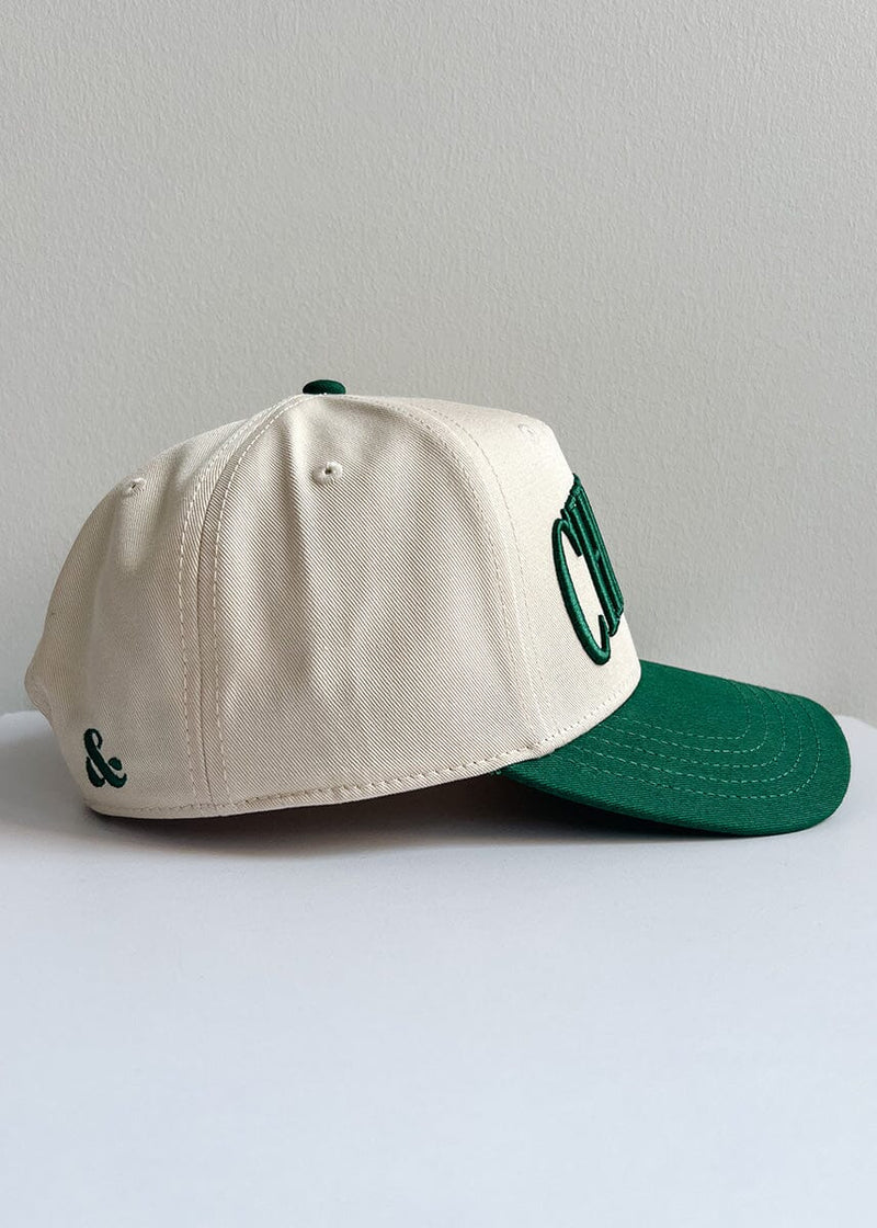 Chicago Puff Baseball Cap - Green