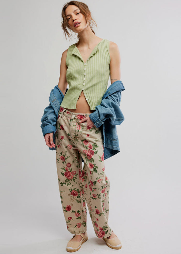 Tilly Vest - Weeping Willow