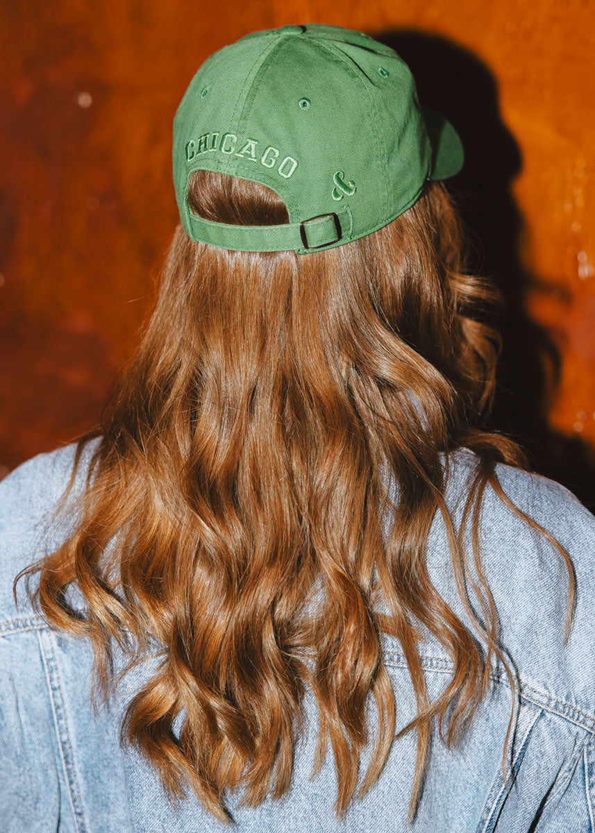 C Is For Chicago Dad Hat - Greenwich Green