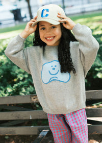Toddler C Is For Chicago Dad Hat - Deep Sage