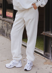 Perfect Fleece Jogger - Heather Grey