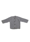 Knit Baby Sweater - Gray